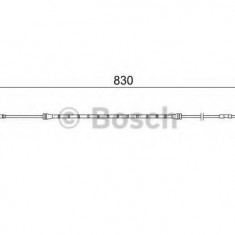 Senzor de avertizare,uzura placute de frana BMW Seria 7 (E65, E66, E67) (2001 - 2009) BOSCH 1 987 473 043