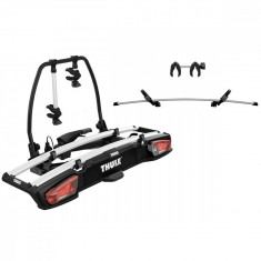 Suport pentru 2 biciclete Thule VeloSpace 938 XT2 cu prindere pe carligul de remorcare (13pini)