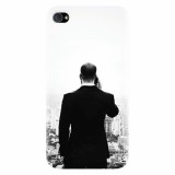 Husa silicon pentru Apple Iphone 4 / 4S, Man In Suit