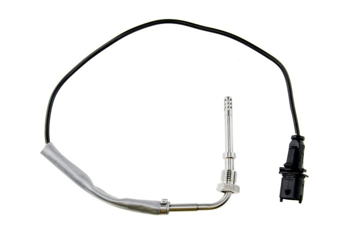 Senzor temperatura filtru particule Fiat 500 1.3jtd 2007-, Panda 1.3jtd 2010-, Lancia Ypsilon 1.3jtd 2011-, in spate la filtru de particule diesel, N