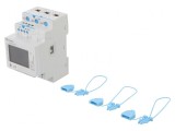 Controler pentru Șină DIN Interval 999999,9kWh