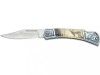 Briceag Joker Deer cu lama din inox 8 cm si maner decorat cu cerb