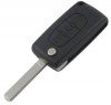 Carcasa cheie cu 3 butoane Topautochei&reg; pentru Citroen C2 C3 C4 C5 C6 C8, Fara Brand