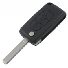 Carcasa cheie cu 3 butoane Topautochei&reg; pentru Citroen C2 C3 C4 C5 C6 C8