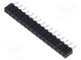 Conector Samtec şiruri pini tată PIN 16 2,54mm cositorit THT soclu