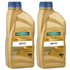 Pachet 2 litri ulei Ravenol ATF DCT-F3 pentru transmisie automata