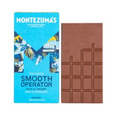 Ciocolata BIO cu lapte - Montezuma&#039;s 37% cacao, 90 g | Montezuma&#039;s