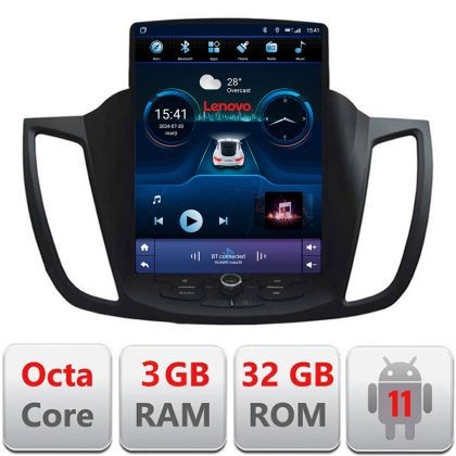Navigatie Ford Kuga 2013-2020 tip tesla radio gps internet 8 Core 3+32 4G carplay android auto kit-tesla-362+LITE-9.7-3+32 CarStore Technology