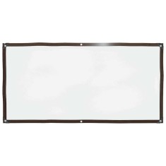 vidaXL Prelata transparenta cu ochiuri 1x2 m polietilena 4018539