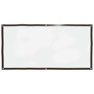 vidaXL Prelata transparenta cu ochiuri 1x2 m polietilena foto