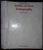 A dictionary buddhist and hindu iconography illustrated-engleza