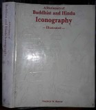 A dictionary buddhist and hindu iconography illustrated-engleza