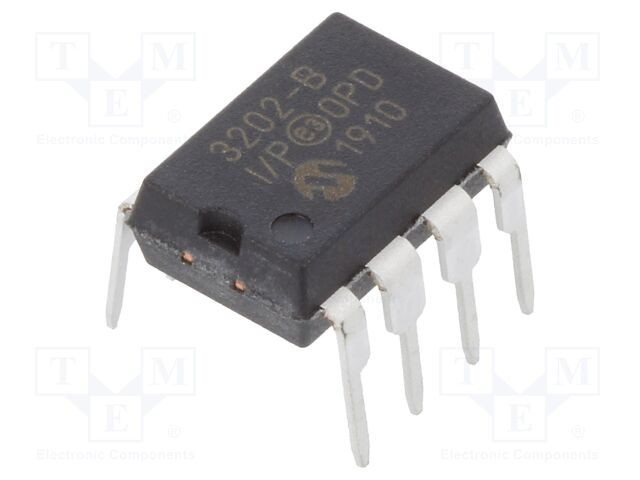Convertor A/D 2 Canale 12bit 100ksps 2,7-5,5V DIP8 MICROCHIP TECHNOLOGY