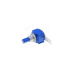 Potentiometru axial, plastic, 10kΩ, 1W, BOURNS - 91A1A-B24-B15L