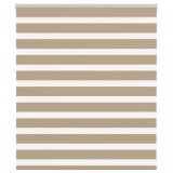 vidaXL Jaluzea tip zebra 125x100 cm lățime țesătură 120,9 cm poliester
