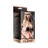 Vagin masturbator cu vibratii Mistress Elaine 18 cm