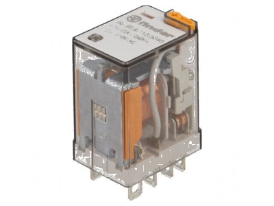 Releu electromagnetic DPDT 110VAC 20A foto
