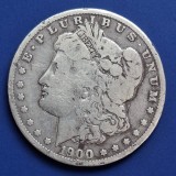 1 MORGAN DOLAR SUA 1900 litera O , 1 MORGAN DOLLAR USA 1900 litera O, monetaria New Orleans - starea din poze