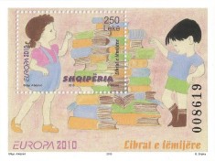 |Albania, colita, Europa CEPT, 2010, MNH