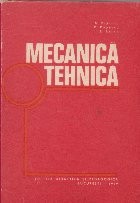 Mecanica tehnica pentru subingineri foto