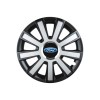 Set 4 capace roti Flash Gri-Negru R14 pentru gama auto Ford, Autohelix MSA