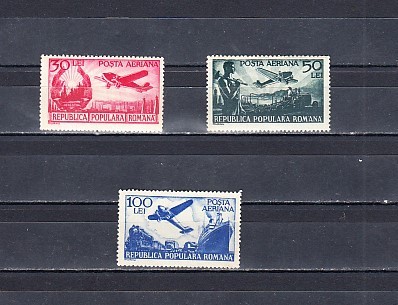 M1 TX7 4 - 1948 - Aviatie - posta aeriana - valori mari foto