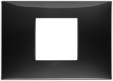 Rama Ornament 2M pt doza de 3M Vimar Neve negru 09672.04