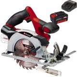 Einhell TE-CS 18/150 Li PXC + Starter Kit - Fierastrau circular 150x10 mm + Set 1 acumulator si incarcator Li-Ion 18 V 4 Ah