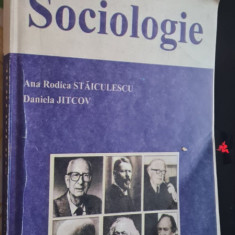 Ana Rodica Staiculescu, Daniela Jitcov Sociologie