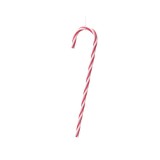 Cumpara ieftin Decoratiune - Plastic Candy Stick with Hanger - Red-White, 9 cm | Kaemingk