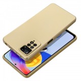 Husa pentru Xiaomi Poco C75 5G / C75 / Redmi 14C, OEM, Metallic, Aurie