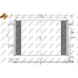 Condensator climatizare, Radiator clima Audi A4 (8e2, B6), A6 (4b2, C5) Nrf 35404