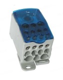 Clema de distributie 400A capac intrare 1x95-185mm2 iesire 2x6-35mm2 + 5x2,5-16mm2 + 4x2.5-10mm2