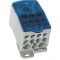 Clema de distributie 400A capac intrare 1x95-185mm2 iesire 2x6-35mm2 + 5x2,5-16mm2 + 4x2.5-10mm2