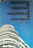 E. DIMITRIU-VALCEA - INDRUMATOR DE PROIECTARE A INVELITORILOR IN CONSTRUCTII