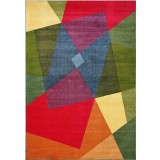 Covor Model Kolibri 11486-125, Marime 80 x 150 cm, Multicolor, Inaltime Fir 9 mm, Antialergic, Polipropilena, Living, Dormitor, Sufragerie, Birou