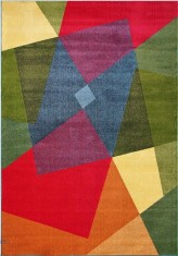 Covor Model Kolibri 11486-125, Marime 80 x 150 cm, Multicolor, Inaltime Fir 9 mm, Antialergic, Polipropilena, Living, Dormitor, Sufragerie, Birou