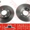Disc frana PEUGEOT 206 Hatchback (2A/C) (1998 - 2016) TRW DF2815
