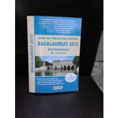 GHID DE PREGATIRE PENTRU BACALAUREAT 2013, MATEMATICA