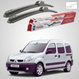 Cumpara ieftin Ștergătoare Renault Kangoo I Van 2 uși 1997-2007 | Set Față Flat &ndash; TeamCar&reg;