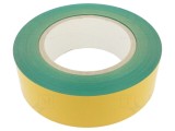 Bandă de marcare verde FATH 75mm x 50m autoadeziv PVC