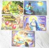 LOT 5 CARTICELE CARTONETE: ANIMALE SALBATICE; IEPURAS BULGARAS; PASTORITA SI HORNARUL; POVESTE ADEVARATA CU-346239