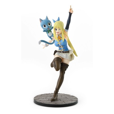 Fairy Tail PVC Statue 1/8 Lucy Heartfilia Wink Ver. 23 cm foto