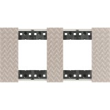 Rama ornament 2P Living Now optic KA4802M2MM, Bticino