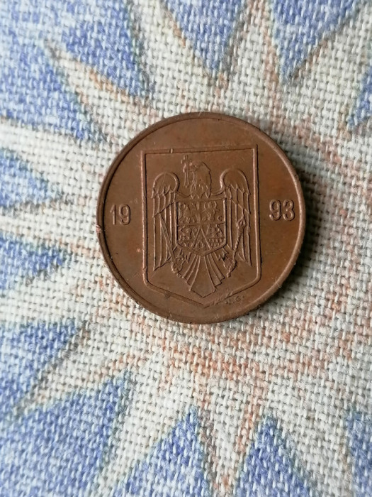 MONEDA 1 leu 1993 ROM&Acirc;NIA. 1