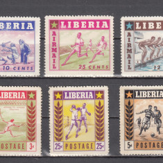 M2 TS6 2 - Timbre foarte vechi - Liberia - sport