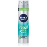 NIVEA MEN Fresh Kick gel pentru bărbierit pentru barbati 200 ml