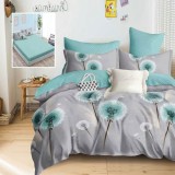 LENJERIE FINET 6 PIESE CU HUSĂ &ndash; 160&times;200 ȘI 180&times;200 (HAILEY-H)