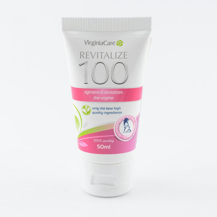 Gel stramtare vagin, VirginiaCare, Revitalize100, intensifica orgasmul, 60 ml