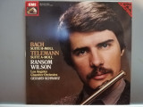 Bach/Teleman &ndash; Suite h-moll/Suite a-mol (1980/EMI/RFG) - Vinil/Vinyl/ca Nou, Clasica, emi records